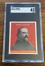 1932 R114 U.S. Caramel Presidents Grover Cleveland SGC 4