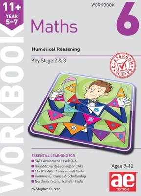 11+ Maths Year 5-7 Workbook 6 by Stephen C. Curran (Paperback Book)