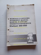 CAGIVA Elefant 350 - 650 manuale officina riparazione originale