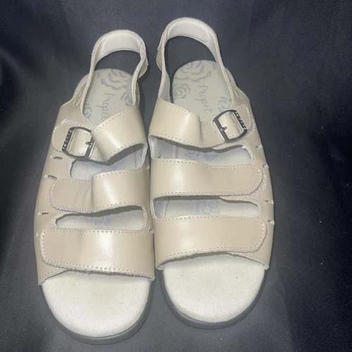 MBT Propet Breeze Tan W0001 Sandalo di Supporto Sling Back Donna Tg.9 M (B)