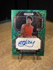 Panini Prizm Draft Picks Ousmane Dieng Rookie Auto Green Prizm #DP-OUS /8