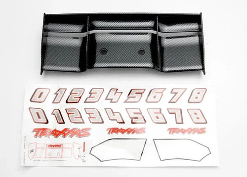 TRA5446G Traxxas Exo-Carbon Revo Wing