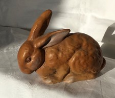 Altes Marolin Ostern hockender Hase 10cm OS84