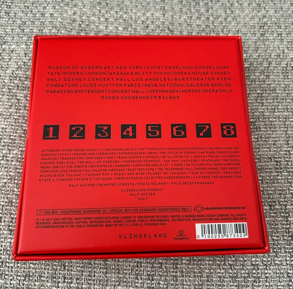 Kraftwerk 3-D The Catalogue  - 8 CD Box Set - Image 2 of 4