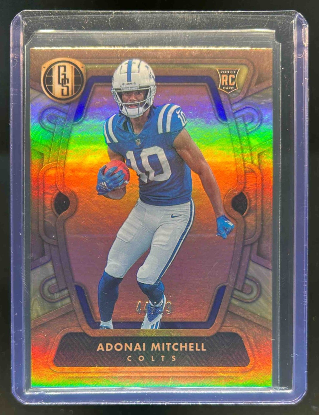 2024 Gold Standard Adonai Mitchell RC Rookie #44/99 Colts