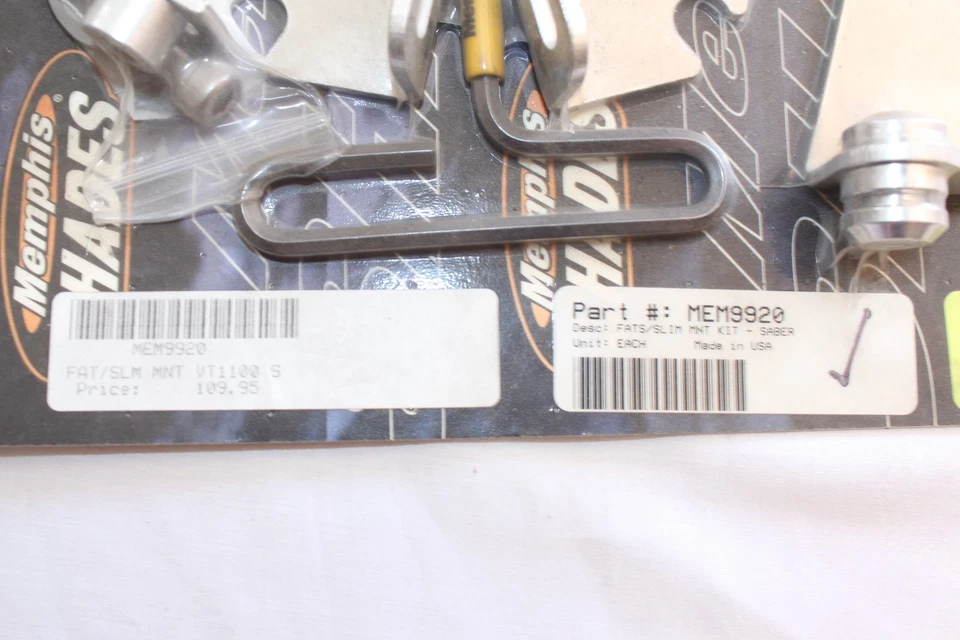 NUEVO Kit de montaje de parabrisas Memphis Shades MEM9920 Honda Shadow Vt1100 Foto 3 de 3