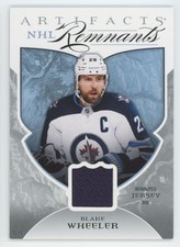 2022-23 Upper Deck Artifacts NHL Remnants jersey Blake Wheeler Winnipeg Jets