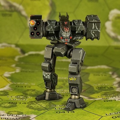 Naga Prime | Sir Mortimer Bombito | 3D-Printed Miniature for Battletech