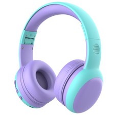 Kids Bluetooth Headphones, Over-Ear Toddler Headphones with Microphone, 85dB/94d