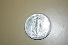 1947 PHILLY WALKING LIBERTY HALF DOLLAR AU RIM NICK 90% SILVER