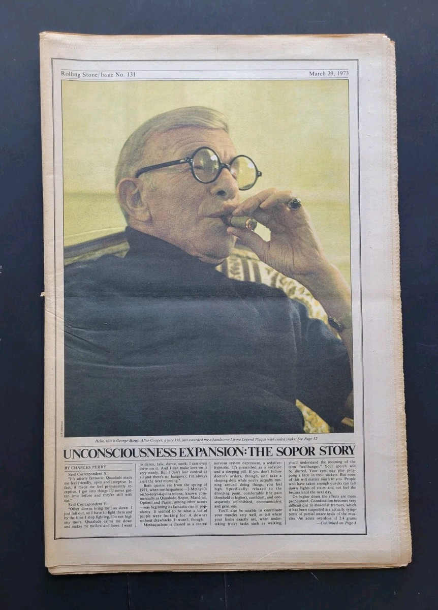 Rolling Stone Magazine Issue 131 March 29 1973 Dr. Hook Evel