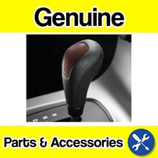 Genuine Volvo C70 (06-) Gear Shift Knob Leather Wood Inlay (Auto)