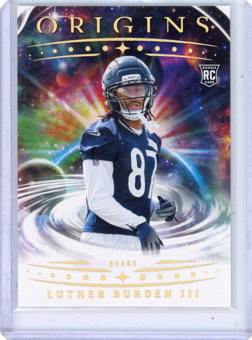 2025 Panini Origins Rookies Luther Burden III #147 Rookie RC Bears