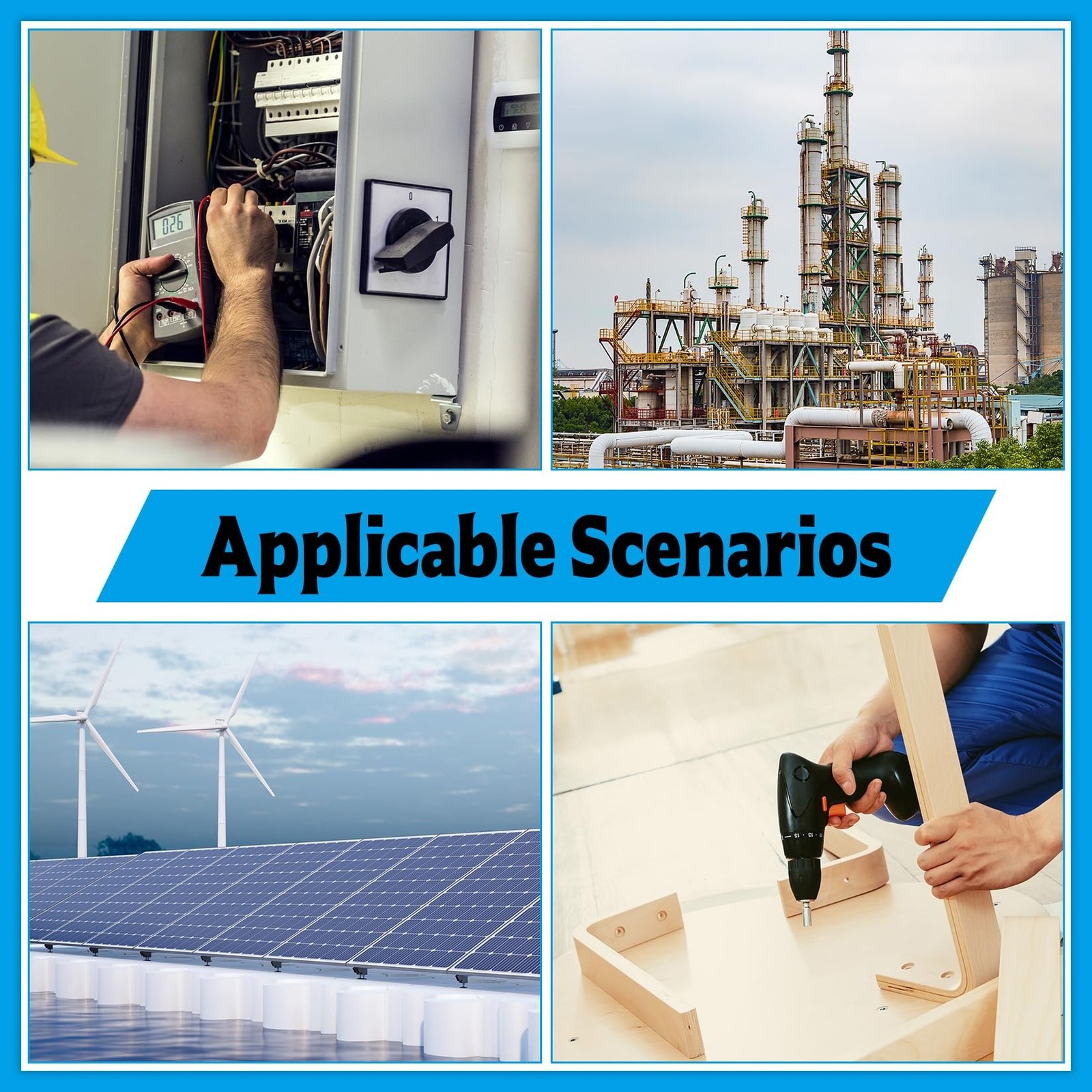 580 Pcs M3 M4 M5 Screws and Nuts Set, Countersunk Bolts and Nuts Assortment, ...