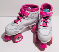 Chicago Roller Skates Children  s Hot Pink White Blue  8601K Size 4 US / 36 EU