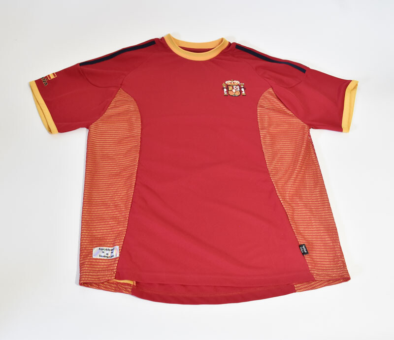 Mens Vintage Football League Spain Espana Raul #7 Soccer