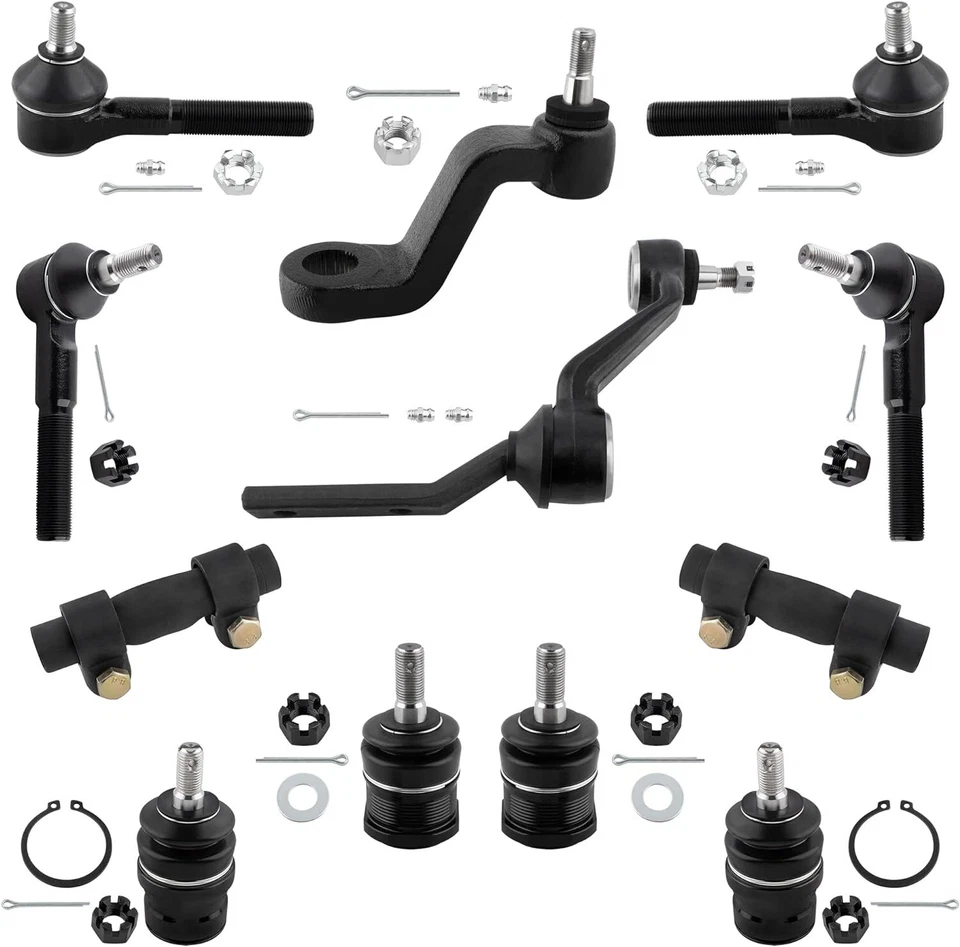 NOVO 12 peças extremidade interna da haste de amarração de direção - Compatível com 1991-96 Dodge Dakota 4x4 es 3099 - Imagem 2 de 4
