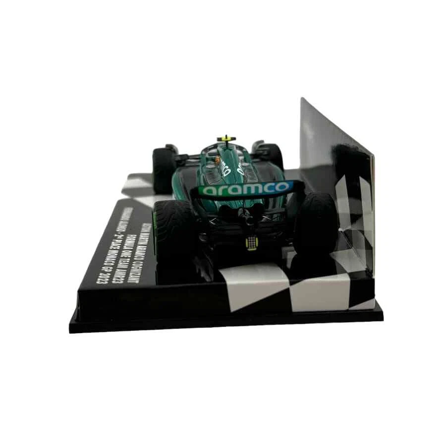 Modellino F1 Minichamps 1/43 Aston Martin Aramco Cognizant AMR23 2nd Monaco G... - Immagine 4 di 4