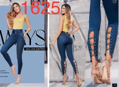 JEANS COLOMBIANOS F1625 Authentic Colombian Push Up Jeans, Jean Levanta cola