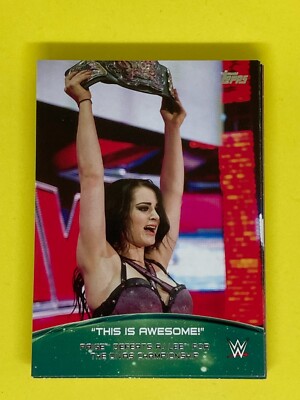 WWE Topps 2015 Crowd Gesänge Einsatz Wählen Sie Ihre eigene Wrestling Sammelkarte