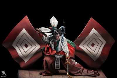 Samurai Kamakura Gongorō Kabuki 90mm Painted Tin Toy Soldier Pre