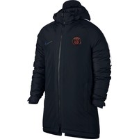 Mens Nike Paris Saint-germain Padded Stadium Hooded Jacket Coat Black M Mens Nike Paris Saint-germain Padded Stadium Hooded Jacket Coat Black M