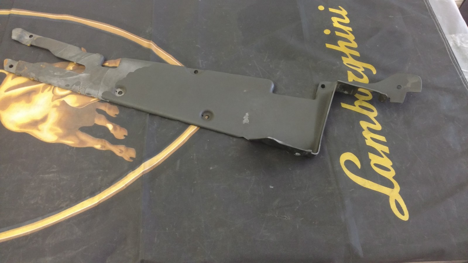 LAMBORGHINI GALLARDO FRONT LEFT SIDE ENGINE BAY PANEL OEM 07L103723F