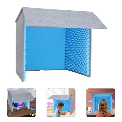 Desktop Soundproof Cover,?Isolation?Booth,?Vocal?Sound?Absorbing?Shield