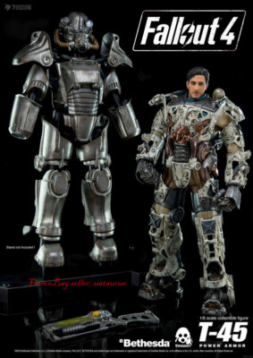 Fallout パワーアーマー フィギュア T-45 Threezero Fallout 4 T-45 Sixth Scale Figure by Threezero | Sideshow Collectibles
