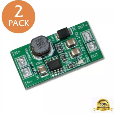 2x DC-DC Step Up Voltage Converter 5V IN 12V OUT 3A 8WATT 5V-16V OUT SD XMDZ US