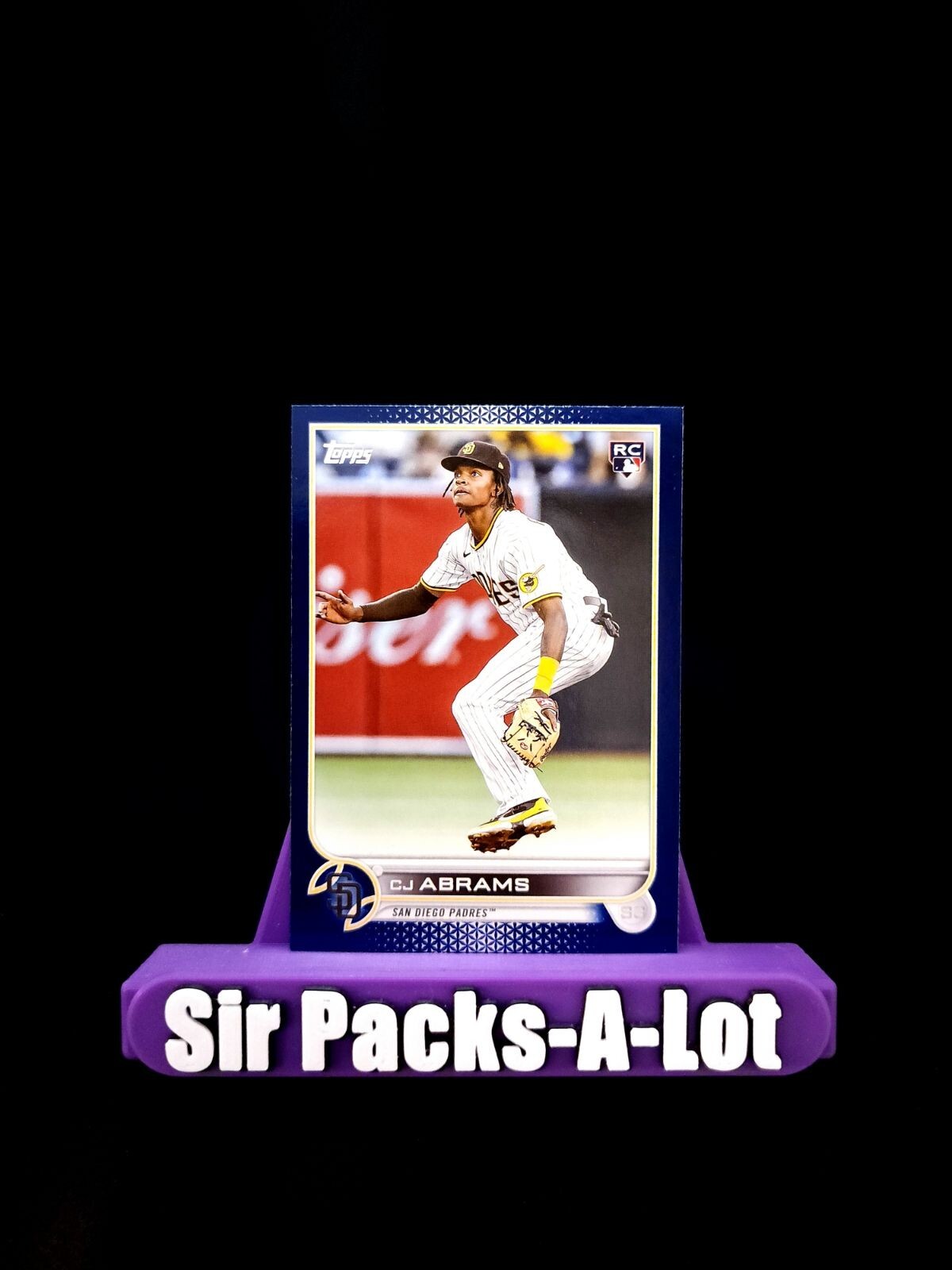 2022 Topps Update #US34 C.J. Abrams RC **Royal Blue Parallel** San Diego Padres