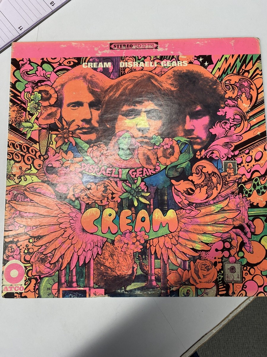 CREAM DISRAELI GEARS (ORIGINAL FIRST 1967 RELEASE) ALBUM | eBay