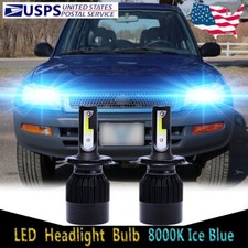 For Toyota RAV4 1996-1997 - 2X 9003 Front LED Headlight Bulbs High Low Beam C9L