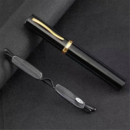 Slim Mini Reading Glasses Pocket Retro Readers with Case 1.0 1.5 2.0 2.5 3.0 4.0 - Bild 1 von 30