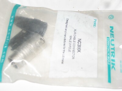 36 pieces NC3FX neutrik connector 3 pin female