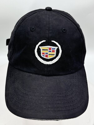 Cadillac Logo Black Hat Adjustable Baseball Cap Cars Luxury Brands