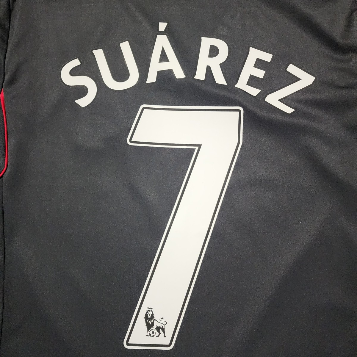2012 Adidas Liverpool Away Soccer Jersey Luis Suarez Men M Uruguay