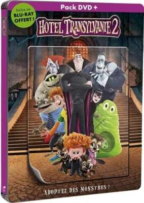 Hôtel Transylvanie 2 Édition boîtier SteelBook - DVD - NEUF - Photo 1/3