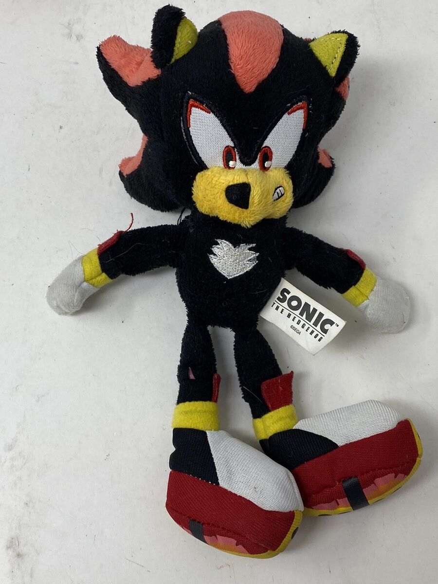 Sonic The Hedgehog SHADOW Collectible 9 Plush 30th Anniversary