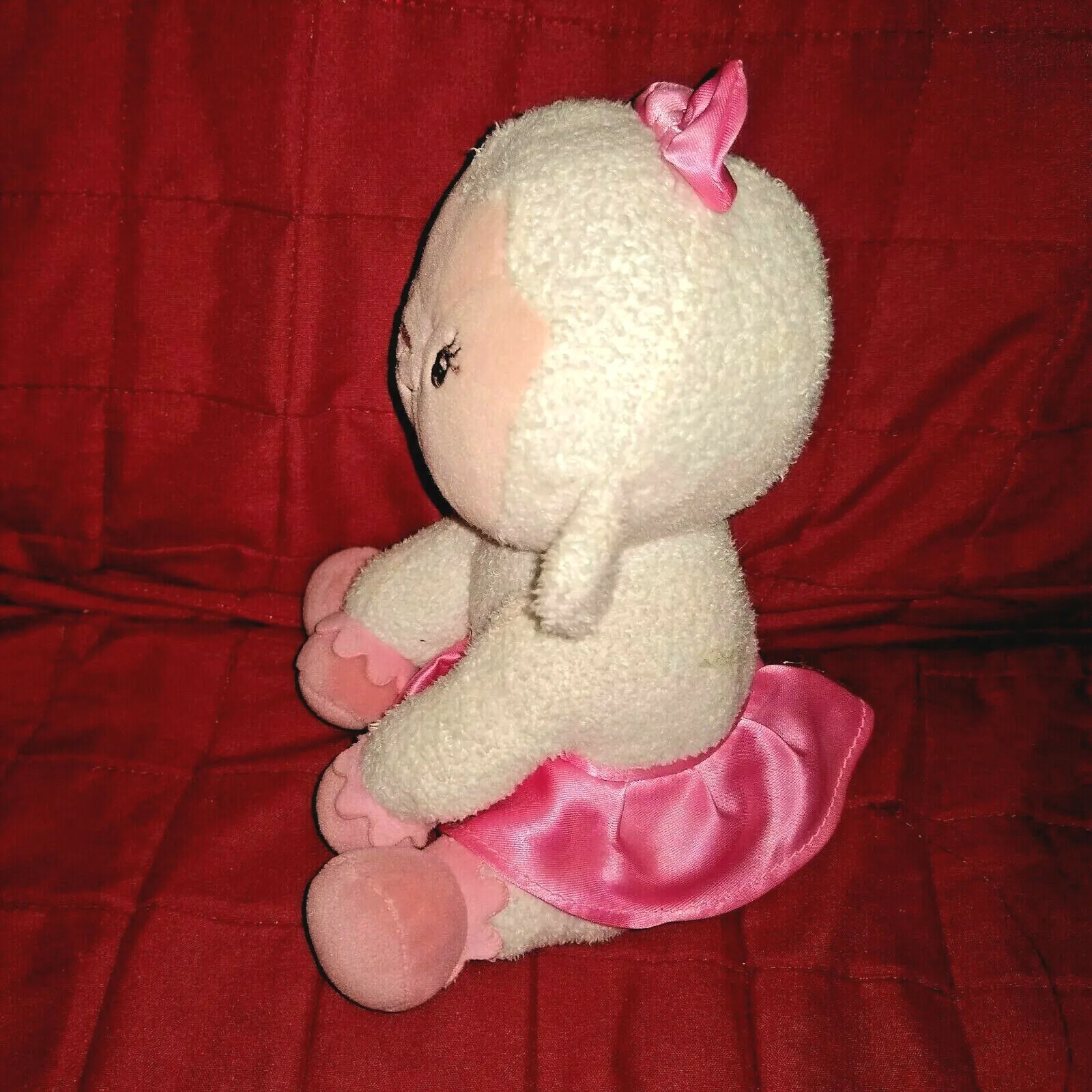 Disney Collection Doc McStuffins LAMBIE 7" Sitting Cream Soft Plush