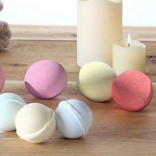 Warmbuy 12 Pcs DIY Metal Bath Bomb Molds Set of 6 - Picture 4 of 5