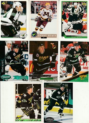   Huge 30 different TRENT KLATT cards lot 2 RC 1992 - 2005 Stars Flyers Canucks