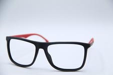 NEW CARRERA 8032/S 003W3 MATTE BLACK RED AUTHENTIC DESIGNER EYEGLASSES 57-17