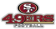 San Francisco 49ers NFL Sport Logo Car Bumper Sticker Decal ''SIZES''