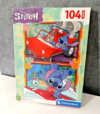 Disney Stitch Puzzle 104 Teile Clementoni Neu