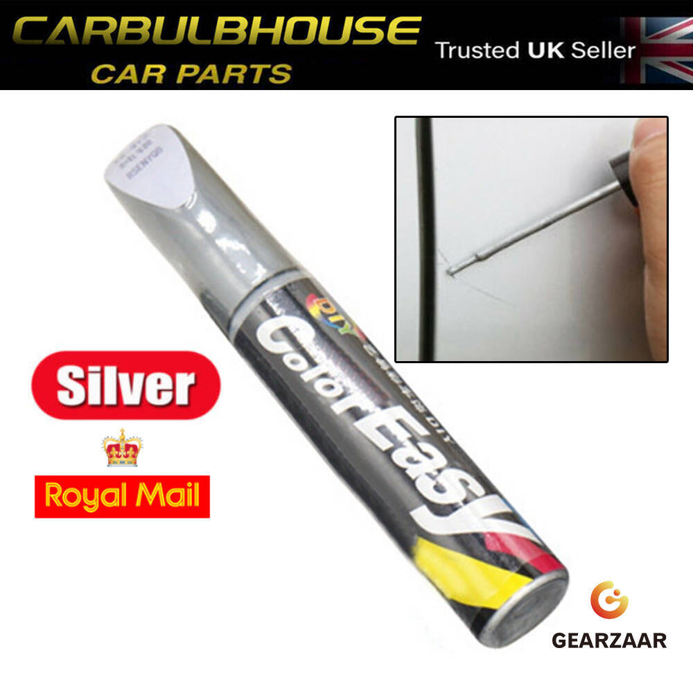 silver Touch Up Pen Auto Paint Repair Pen Professional DIY Car Scratch