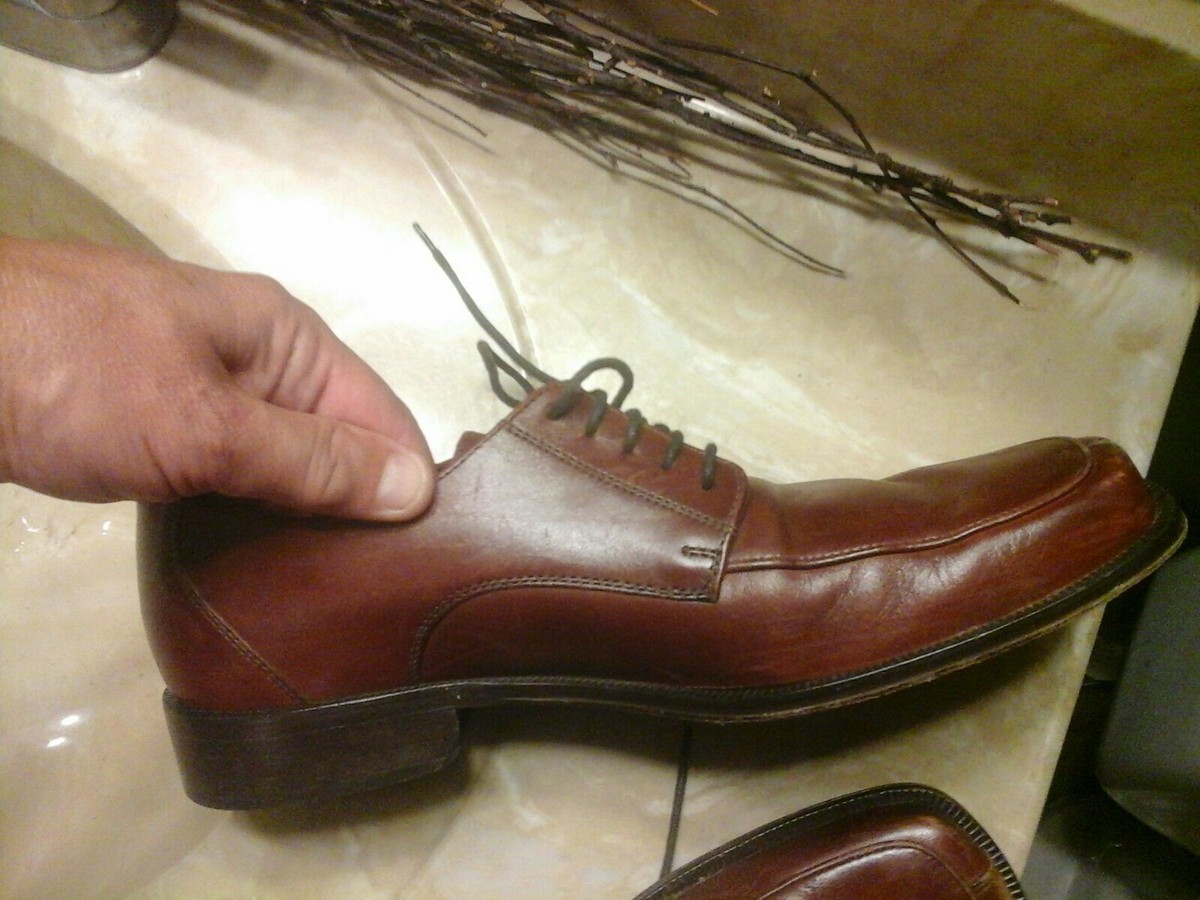BOSTONIAN STRADA Mens Oxfords Shoes US Sz 8.5 M Leather Made
