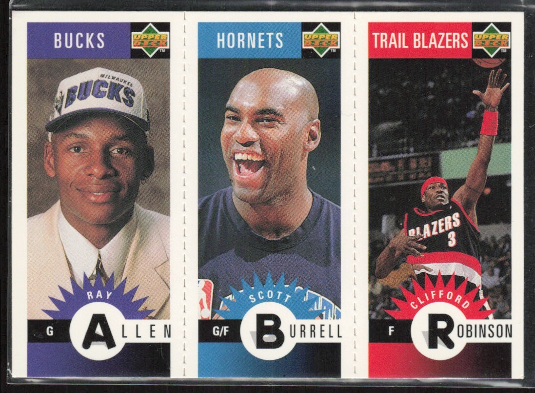 1996-97 Collector's Choice Mini-Cards Panels #M136/M97/M159 Ray