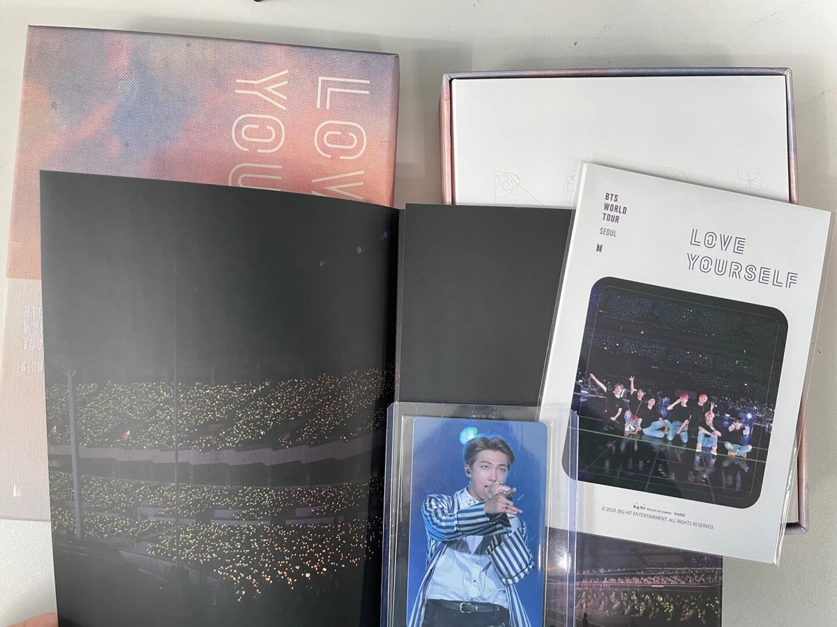 BTS Love Yourself In Seoul DVD RM Namjoon + Poster Set Limited Rare