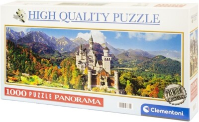 Clementoni Puzzle 1000 Teile Neuschwanstein Panorama                     (97875)
